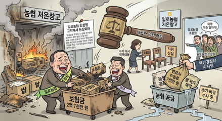 ‘보험금 편취’ 일로농협 조합장·전무 유죄 확정… 조합장 직위 상실
