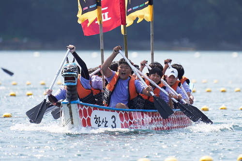 제14회 통영시장배 전국 거북선노젓기 대회 개최