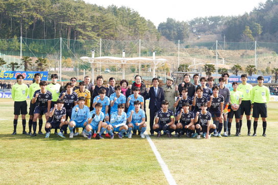 통영시 제20회 1,2학년 대학축구대회 개최