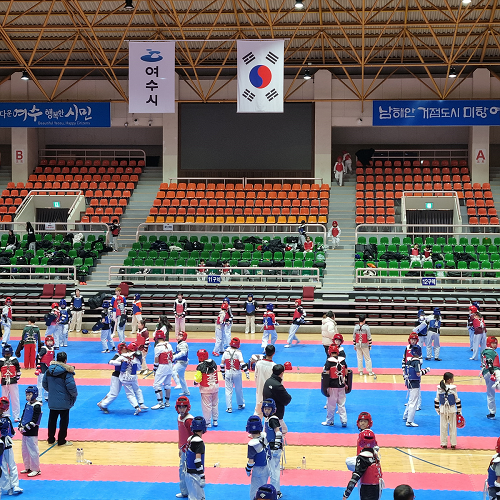 여수시, 전국 우수학교 초청 스토브리그 태권도 대회 개최