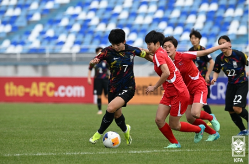 여자 U-20 대표팀, 북한에 0-3 패배... 16일 3/4위전
