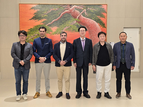 서울 프랑스 학교, 신안 샴막 예술축제 현장 방문