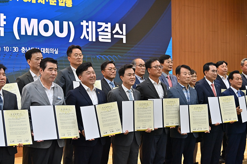 충남도 15개사 3609억 투자유치…값진 행보