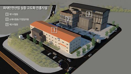 홍성에 재난안전산업 진흥시설 짓는다