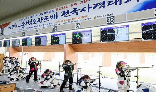 나주에서 사격 한국신기록 3개 쏟아졌다