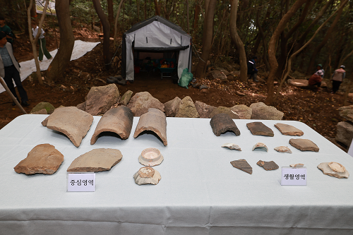 완도 장좌리사지서 고려~조선시대 사찰 건물지·석축 확인