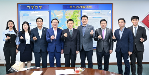 주광주 중국 총영사, 목포시의회 방문