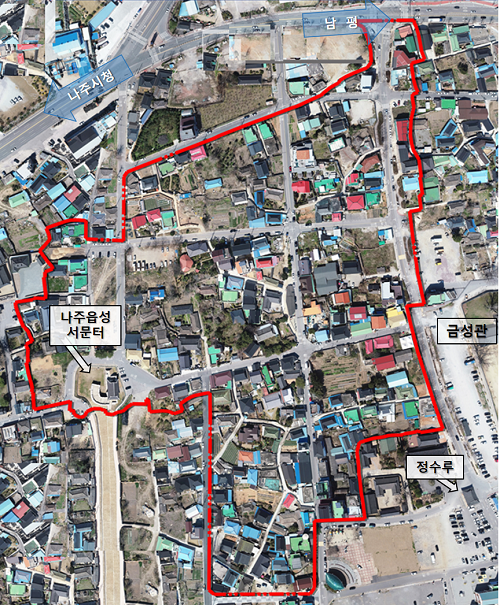 나주 읍성권 건축자산진흥구역도.png