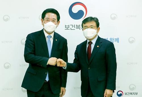김영록 지사, 보건복지부장관 면담.png