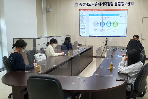 충남연구원 홍성고등학교 학생 대상 환경교육프로그램 운영 모습.png