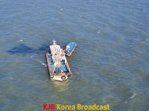 양식장 관리선(A호, 사고선박) 항공사진.png