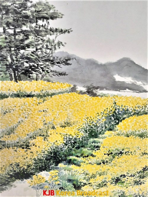 인구정책과_지역성장팀_곡성군 갤러리107, 한정길 작가 ‘섬진강의 봄’ 개인전_한정길 작, 봄이 오는 길.png