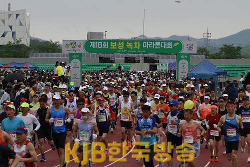 3. 보성군  제18회 보성녹차마라톤대회 성료_마라톤 대회를 진행하고 있다 (3).png