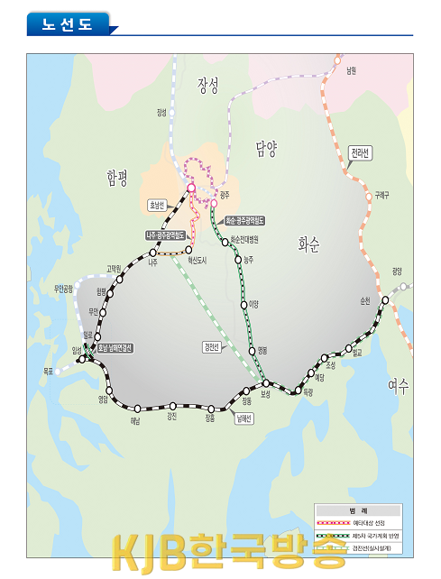 전라남도 트라이앵글 순환철도망-노선도.png
