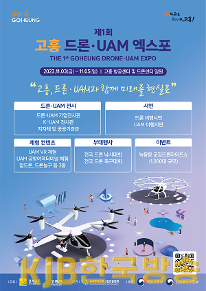 제1회 고흥 드론UAM 엑스포 포스터.png