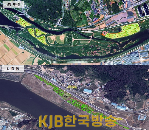 남평 지석천 36홀, 안창동 27홀 파크골프장 조성 계획도-vert.png