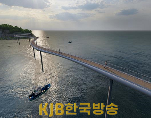 2-1 여수 낭만 낭도마을, 해수부 ‘4월 어촌여행지’ 선정(사도~낭도 인도교 설치사업 조감도).png
