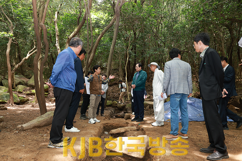 완도 장좌리사지 시굴 조사 결과 현장 설명회 개최.png